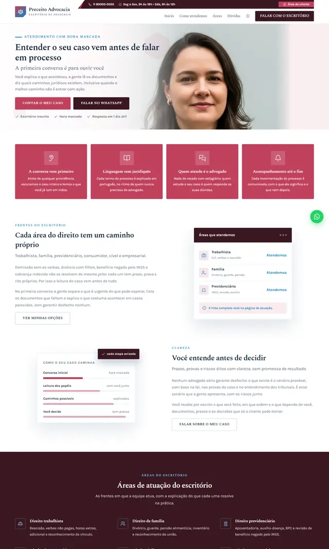 Prévia do modelo Preceito para Advocacia