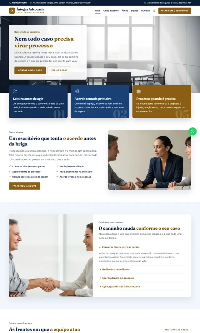 Prévia do modelo Íntegra para Advocacia