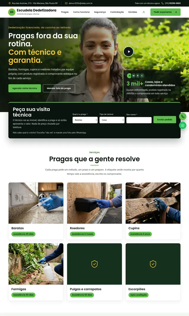 Prévia do modelo Escudela V para Dedetizadora