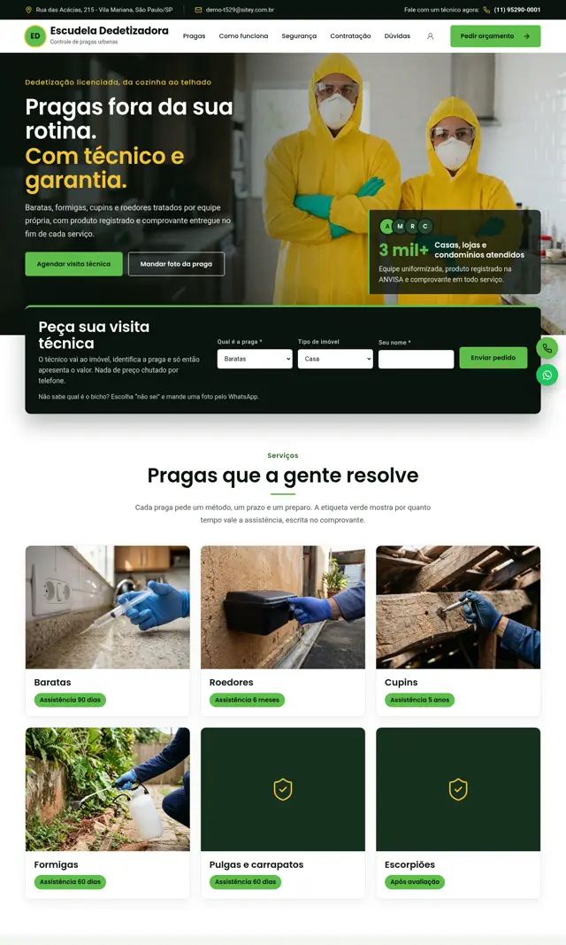 Prévia do modelo Escudela para Dedetizadora