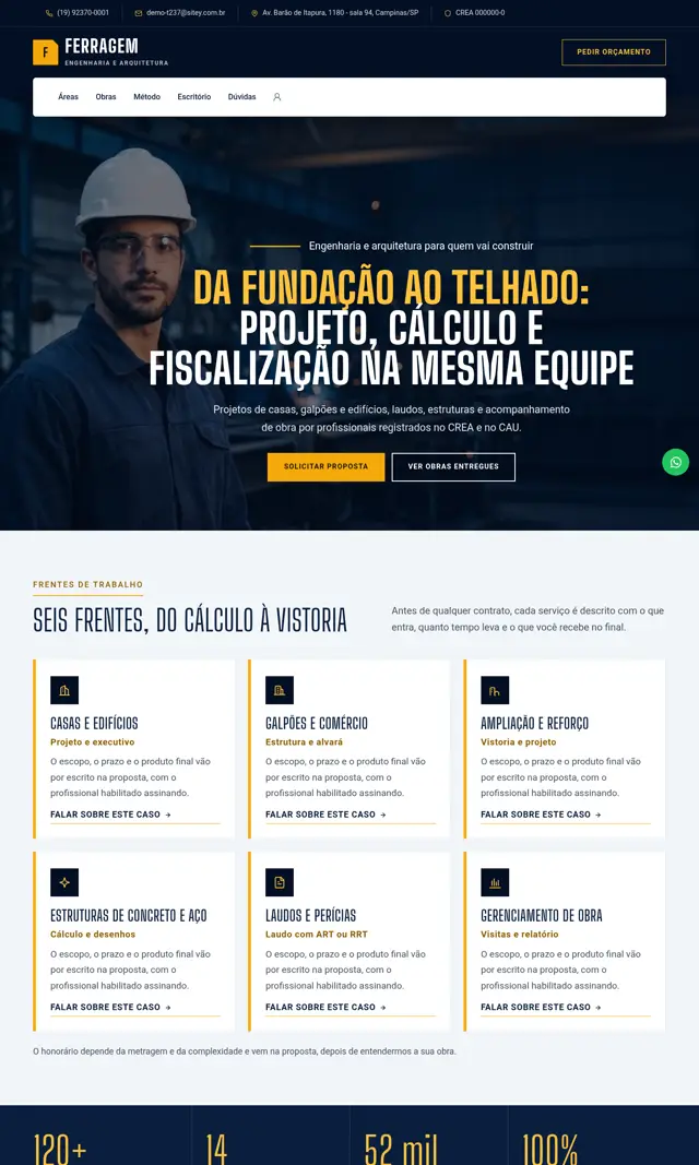 Prévia do modelo Ferragem para Arquitetos e Engenheiros