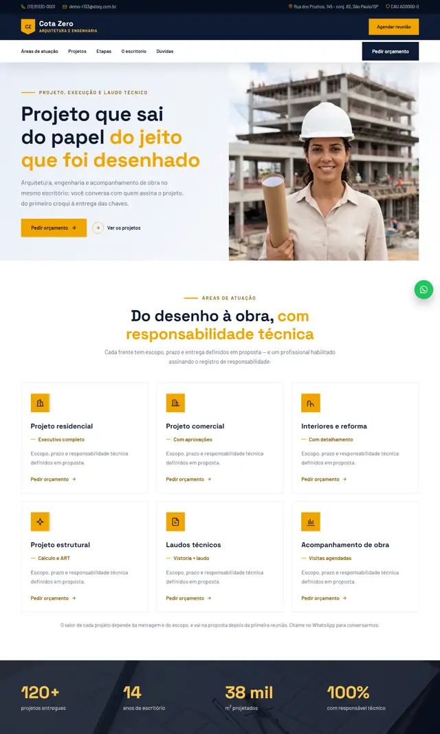Prévia do modelo Esquadro para Arquitetos e Engenheiros