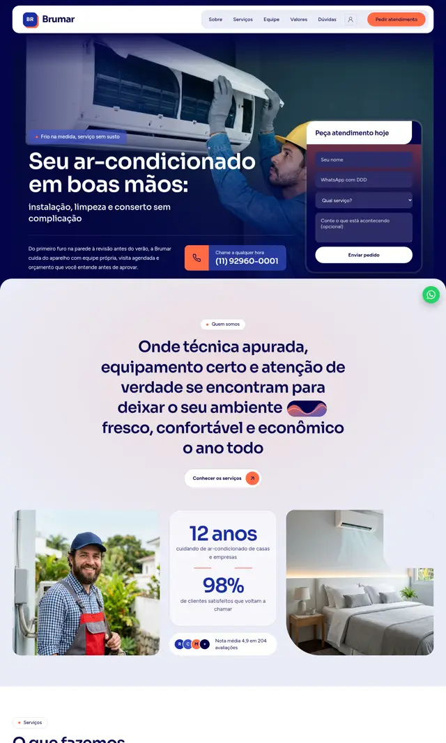 Prévia do modelo Brumar para Ar-Condicionado