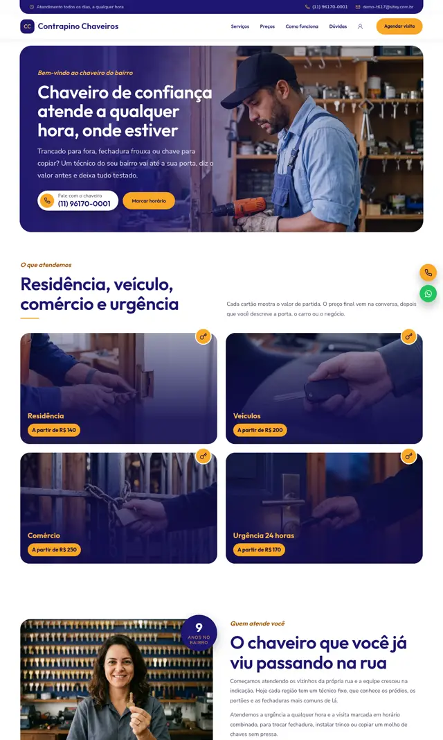 Prévia do modelo Contrapino para Chaveiro