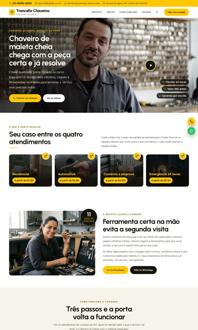 Prévia do modelo Trancafio V para Chaveiro