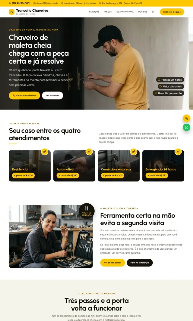 Prévia do modelo Trancafio para Chaveiro