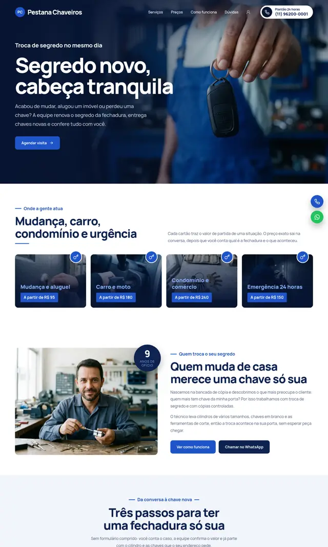 Prévia do modelo Pestana para Chaveiro