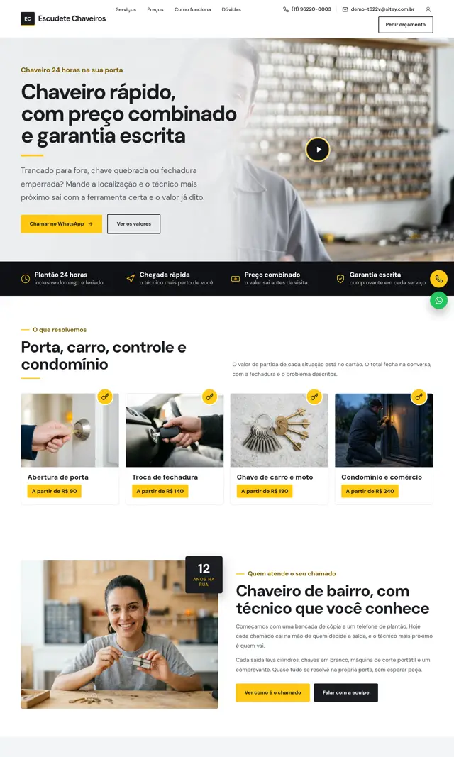 Prévia do modelo Escudete V para Chaveiro