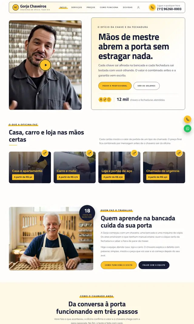 Prévia do modelo Gorja V para Chaveiro