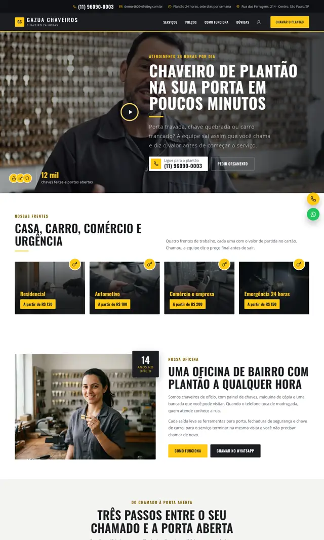 Prévia do modelo Gazua V para Chaveiro