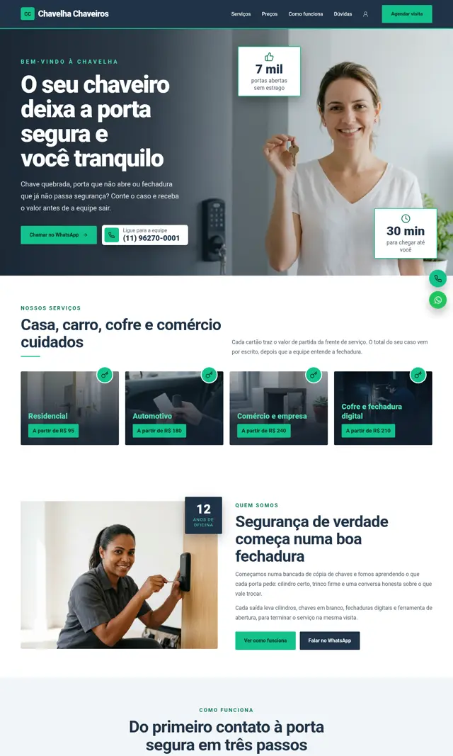 Prévia do modelo Chavelha para Chaveiro