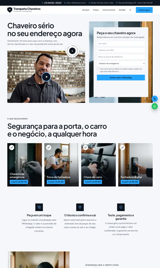 Prévia do modelo Tranqueta V para Chaveiro