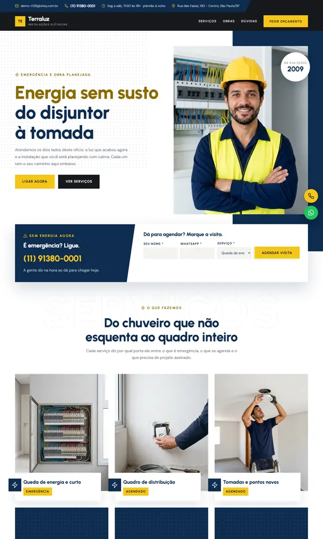 Prévia do modelo Fase para Eletricista