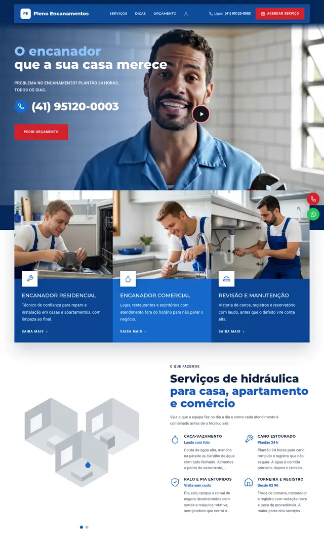Prévia do modelo Cisterna V para Encanador