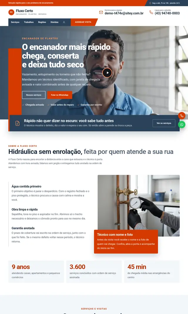 Prévia do modelo Cotovelo V para Encanador