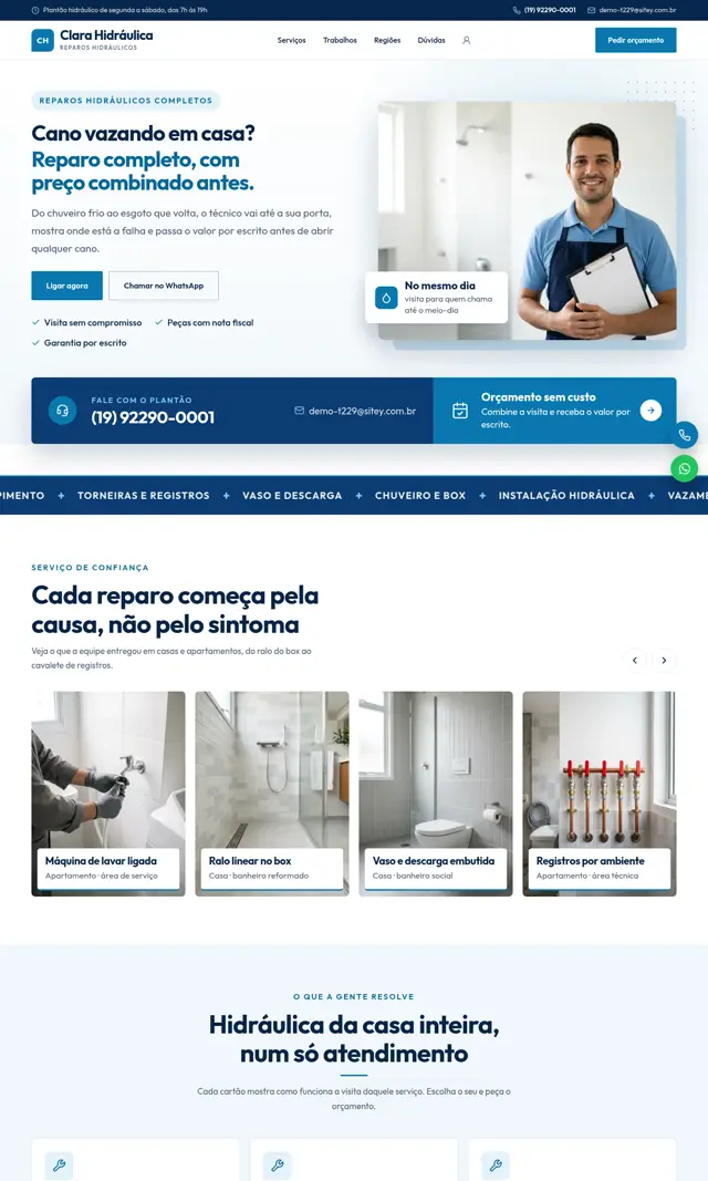Prévia do modelo Junção para Encanador