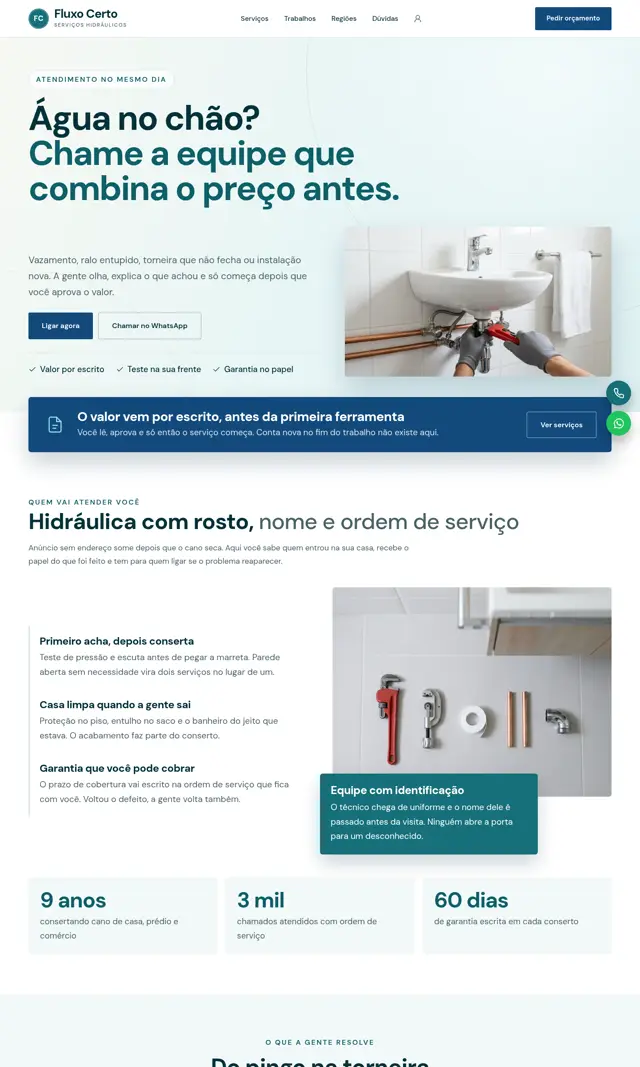 Prévia do modelo Sifão para Encanador