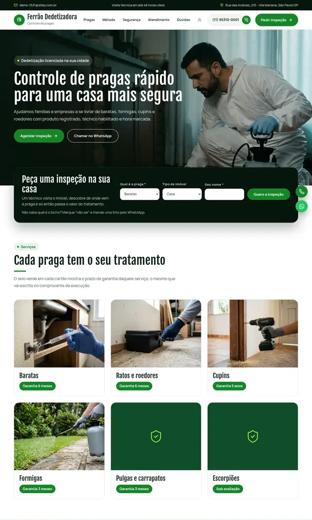 Prévia do modelo Ferrão para Dedetizadora