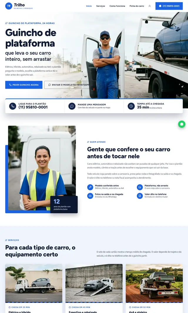 Prévia do modelo Trilho para Guincho
