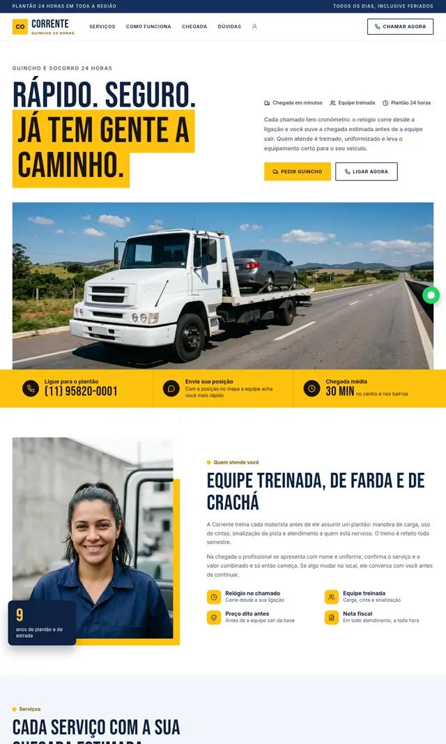 Prévia do modelo Corrente para Guincho