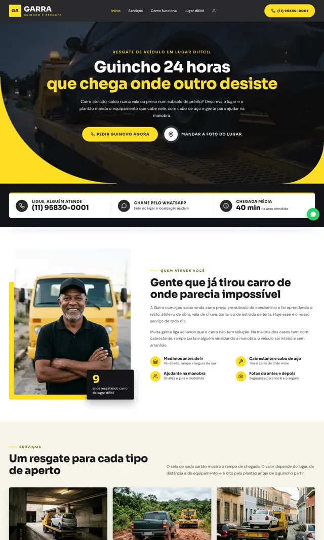 Prévia do modelo Garra para Guincho