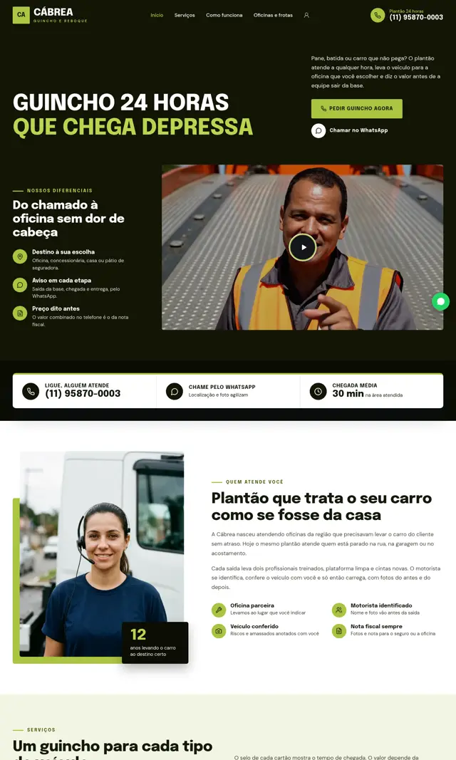 Prévia do modelo Cábrea V para Guincho