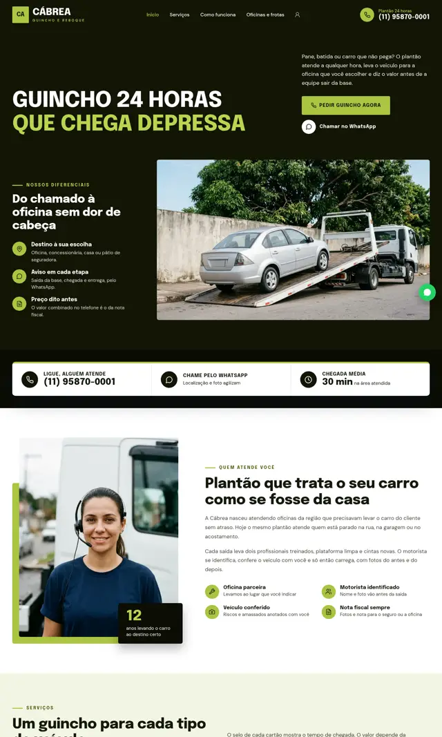 Prévia do modelo Cábrea para Guincho
