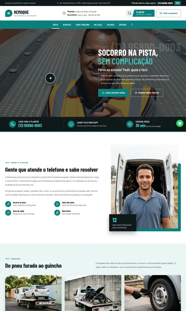 Prévia do modelo Remoque V para Guincho