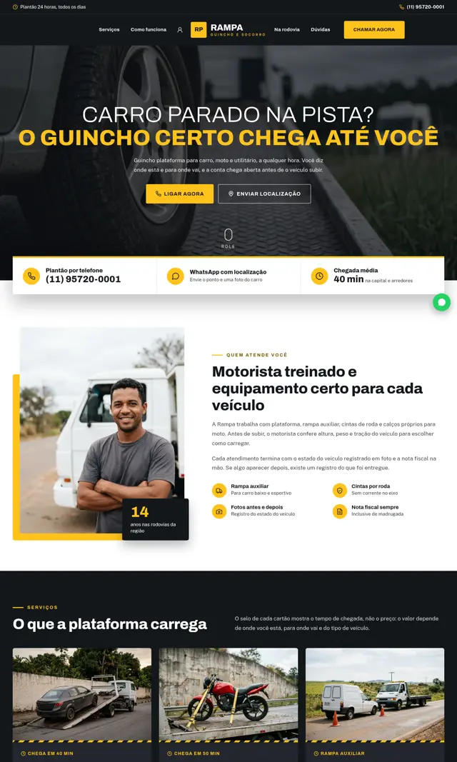 Prévia do modelo Rampa para Guincho