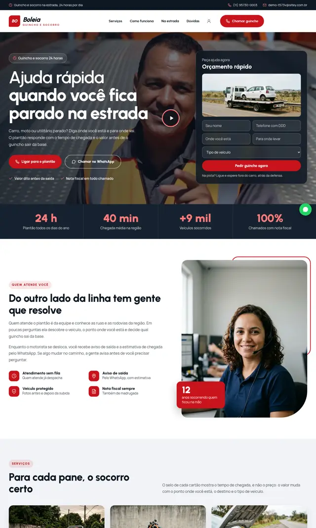 Prévia do modelo Boleia V para Guincho