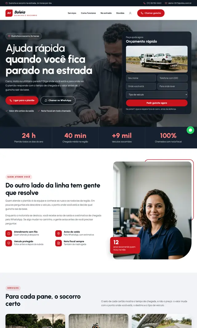 Prévia do modelo Boleia para Guincho