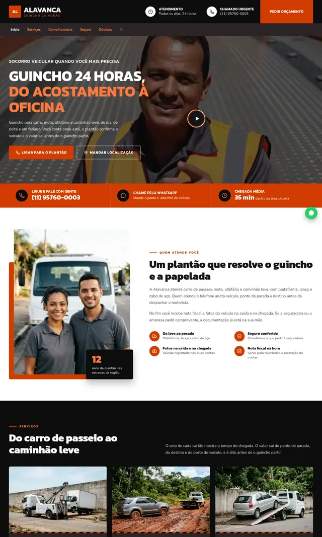Prévia do modelo Alavanca V para Guincho