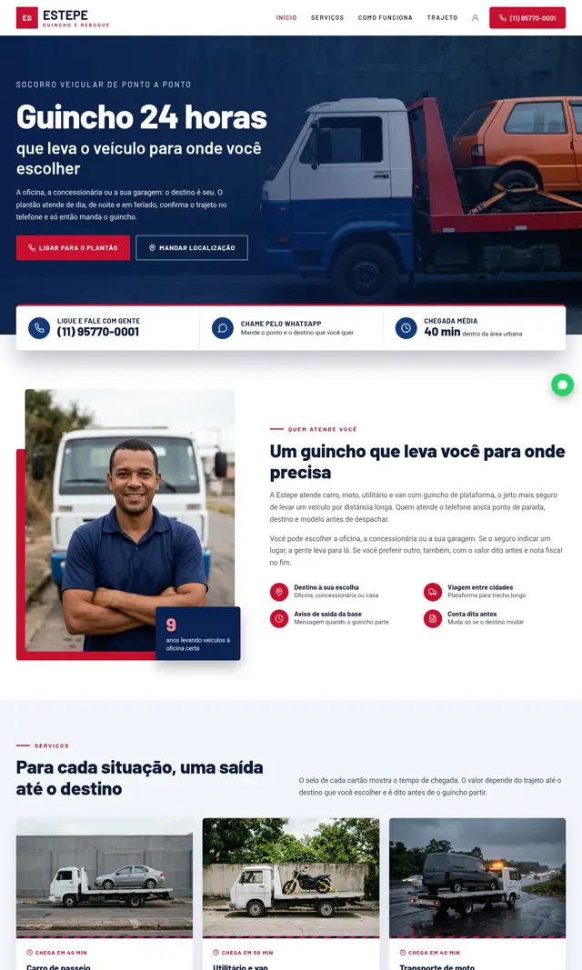 Prévia do modelo Estepe para Guincho