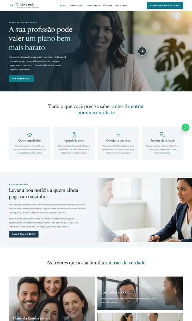 Prévia do modelo Ofício V para Corretora Saúde