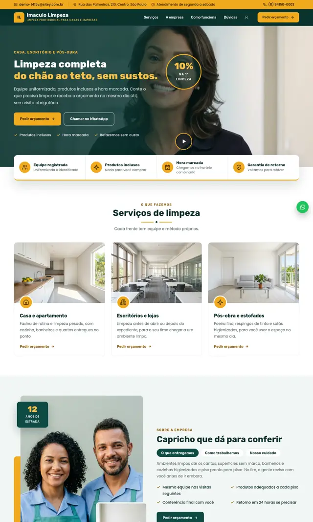 Prévia do modelo Imaculo V para Limpeza Profissional