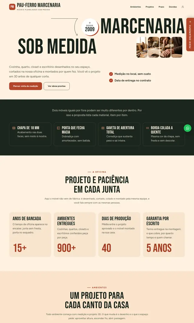 Prévia do modelo Goiva para Marcenaria e Móveis Planejados