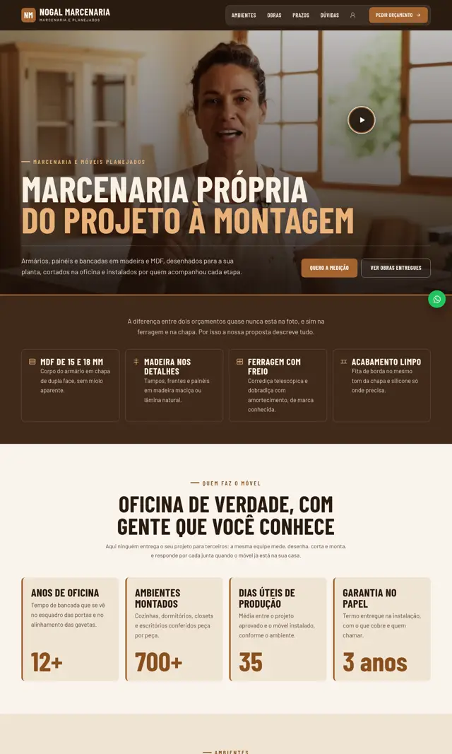 Prévia do modelo Nogal V para Marcenaria e Móveis Planejados