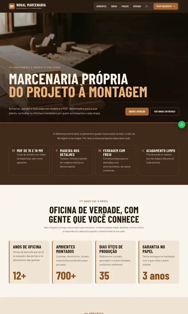 Prévia do modelo Nogal para Marcenaria e Móveis Planejados