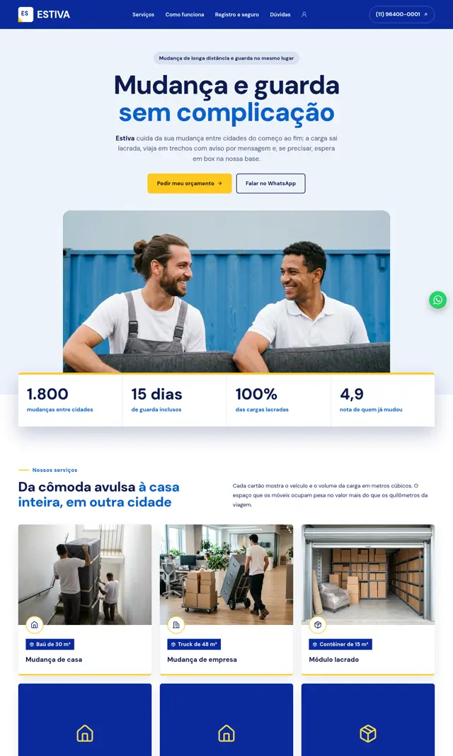 Prévia do modelo Estiva para Mudanças