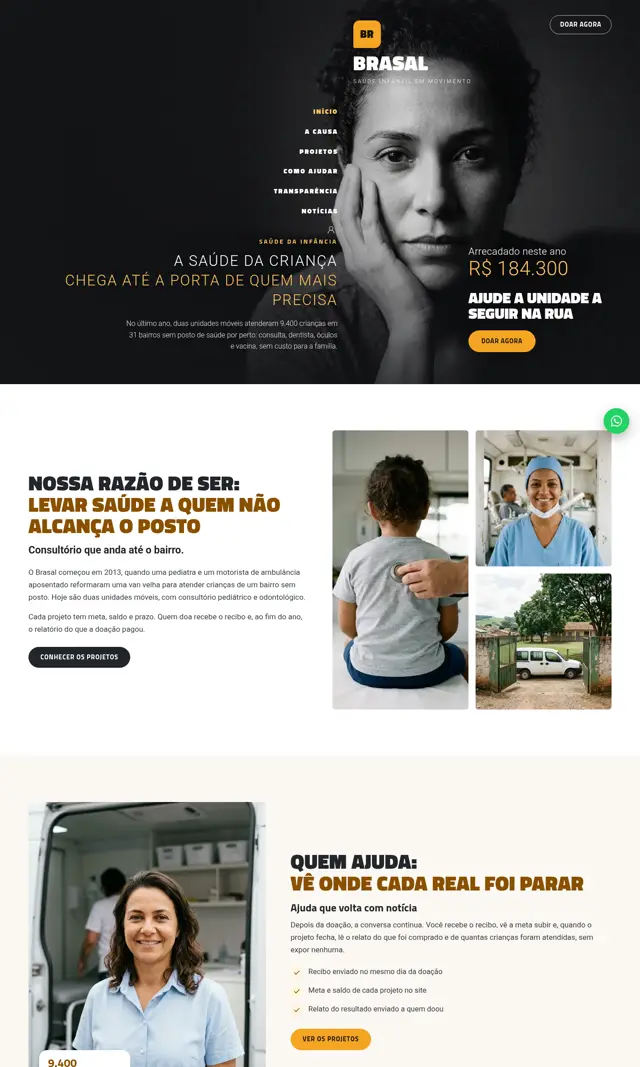 Prévia do modelo Brasal para ONGs e Instituições