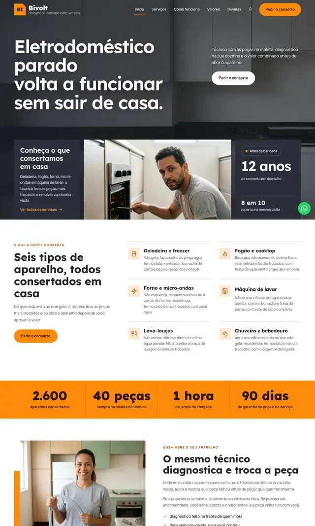 Prévia do modelo Bivolt para Reparos Residenciais