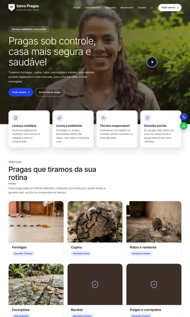 Prévia do modelo Salvo V para Dedetizadora
