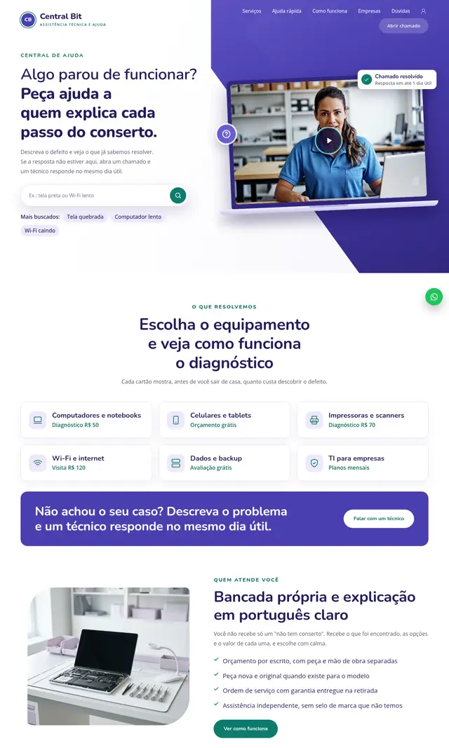 Prévia do modelo Chamego V para Tecnologia e Assistência Técnica